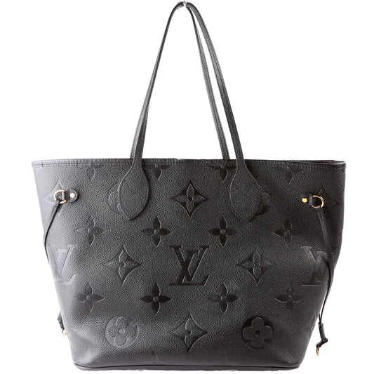 Louis Vuitton Neverfull MM Empreinte Black
