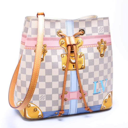 Louis Vuitton Neonoe Summer Trunks Damier Azur