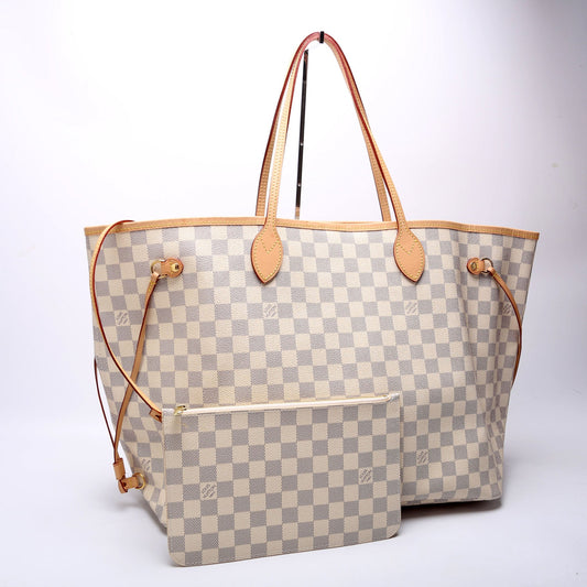 Louis Vuitton Neverfull With Wallet GM Azur