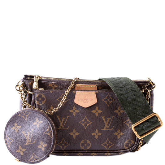 Louis Vuitton Multi Pochette Monogram Green