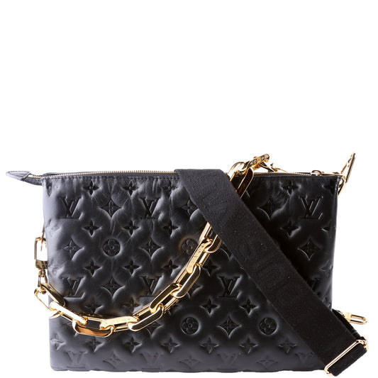 Louis Vuitton Coussin MM Lambskin Black