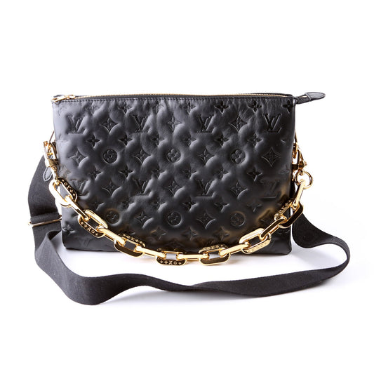 Louis Vuitton Coussin MM Lambskin Black