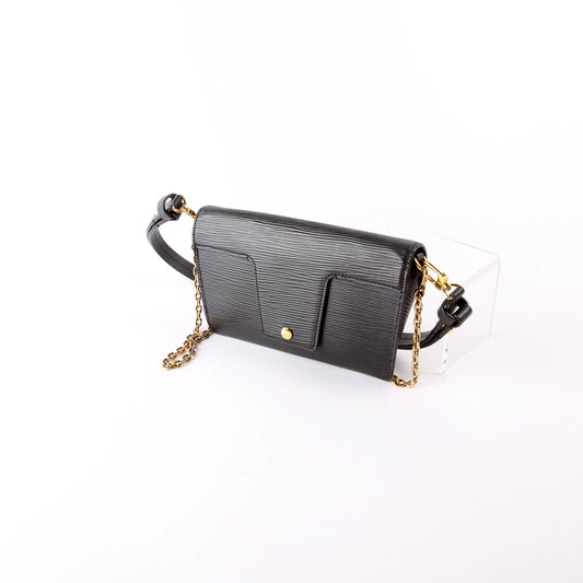 Louis Vuitton Padlock on Strap Epi Black