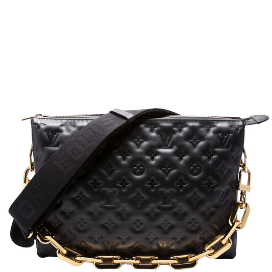 Louis Vuitton Coussin MM Lambskin Black