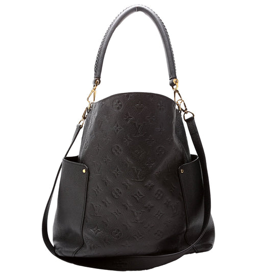 Louis Vuitton Bagatelle Hobo Empreinte Black