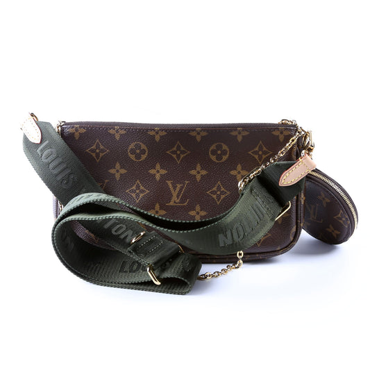Louis Vuitton Multi Pochette Monogram Green