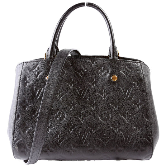 Louis Vuitton Montaigne BB Empreinte Black