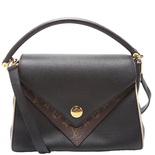 Louis Vuitton Double V Leather Black