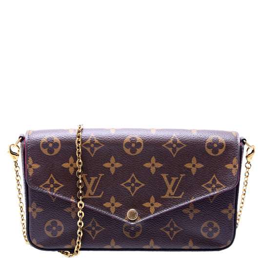 Louis Vuitton Pochette Felicie Monogram Berry