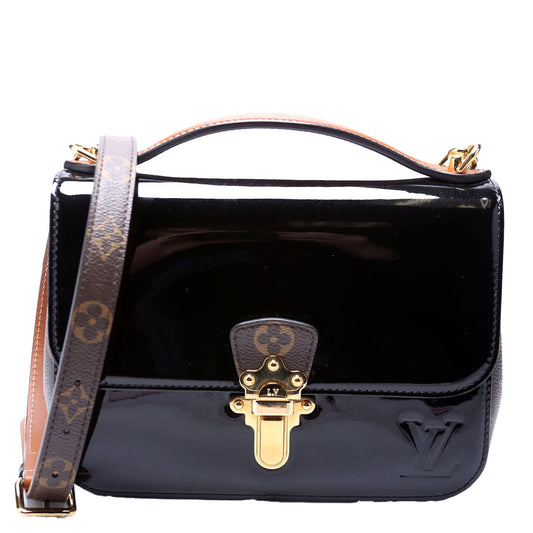 Louis Vuitton Cherrywood BB Patent/Monogram Black