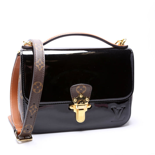 Louis Vuitton Cherrywood BB Patent/Monogram Black
