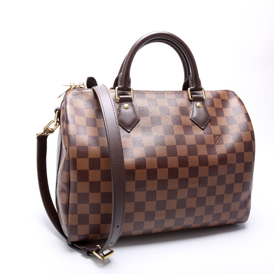 Louis Vuitton Speedy 30 With Strap Ebene