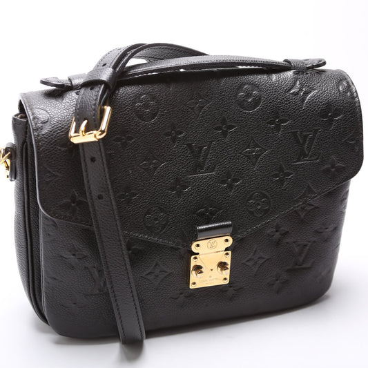 Louis Vuitton Pochette Metis Empreinte Black