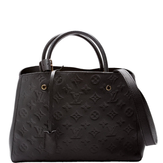 Louis Vuitton Montaigne MM Empreinte Black