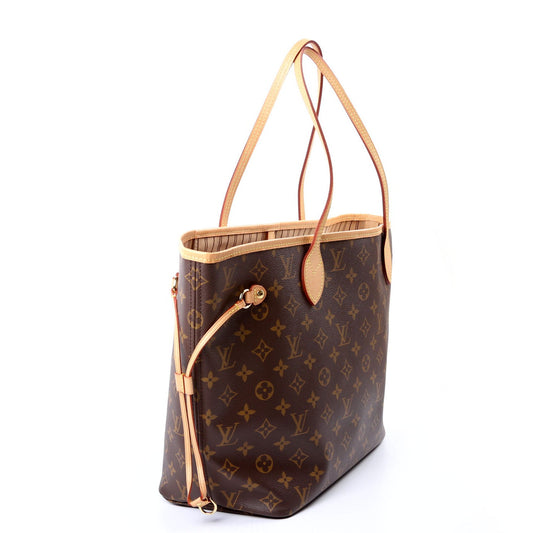 Louis Vuitton Neverfull with Wallet MM Monogram