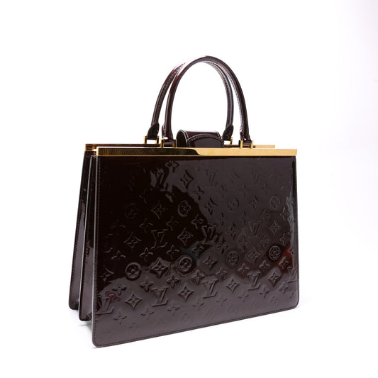 Louis Vuitton Deesse GM Bag Vernis Burgundy