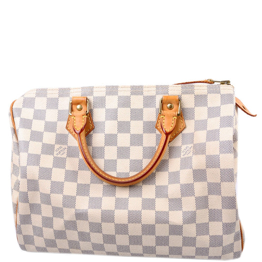 Louis Vuitton Speedy 30 Damier Azur