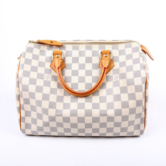 Louis Vuitton Speedy 30 Damier Azur
