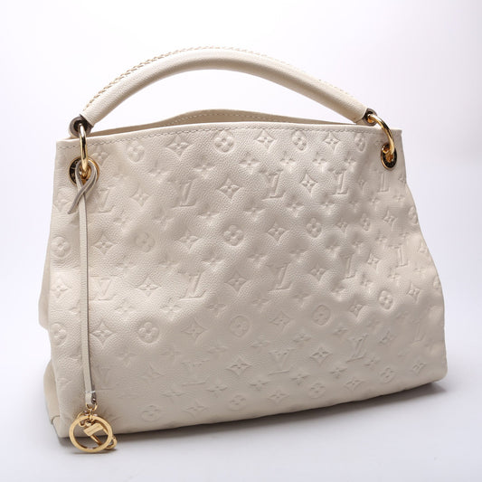 Louis Vuitton Artsy MM Empreinte White