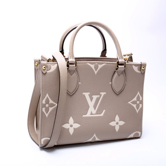 Louis Vuitton ONTHEGO PM Bicolor Empreinte