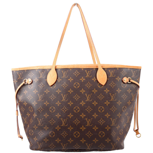 Louis Vuitton Neverfull With Wallet MM Monogram Berry