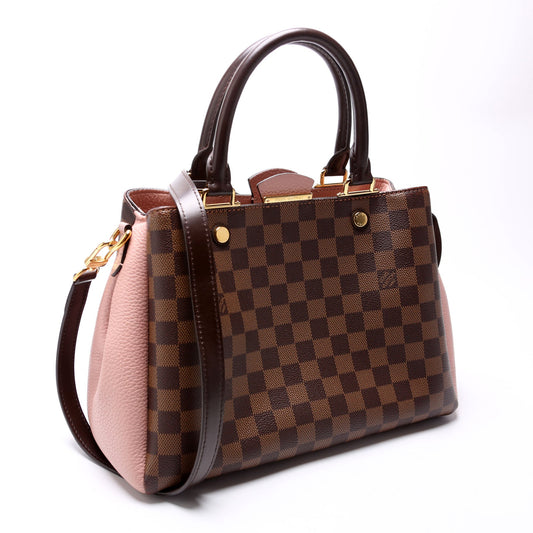 Louis Vuitton Brittany Damier Ebene Pink