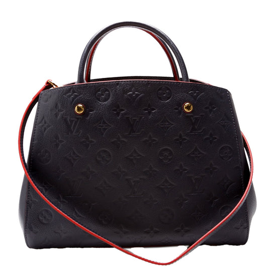Louis Vuitton Montaigne MM Empreinte Navy