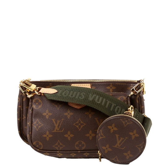 Louis Vuitton Multi Pochette Monogram Green