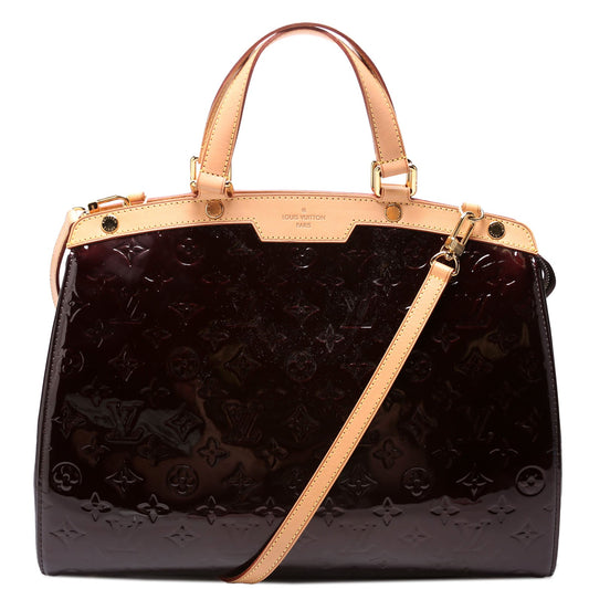 Louis Vuitton Brea GM Vernis Burgundy