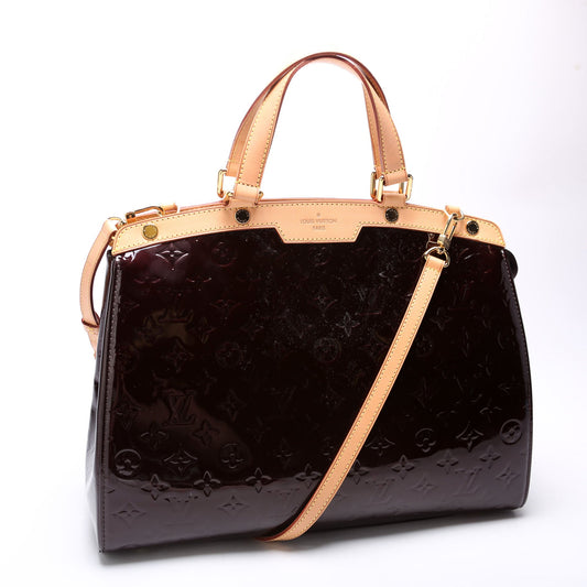 Louis Vuitton Brea GM Vernis Burgundy