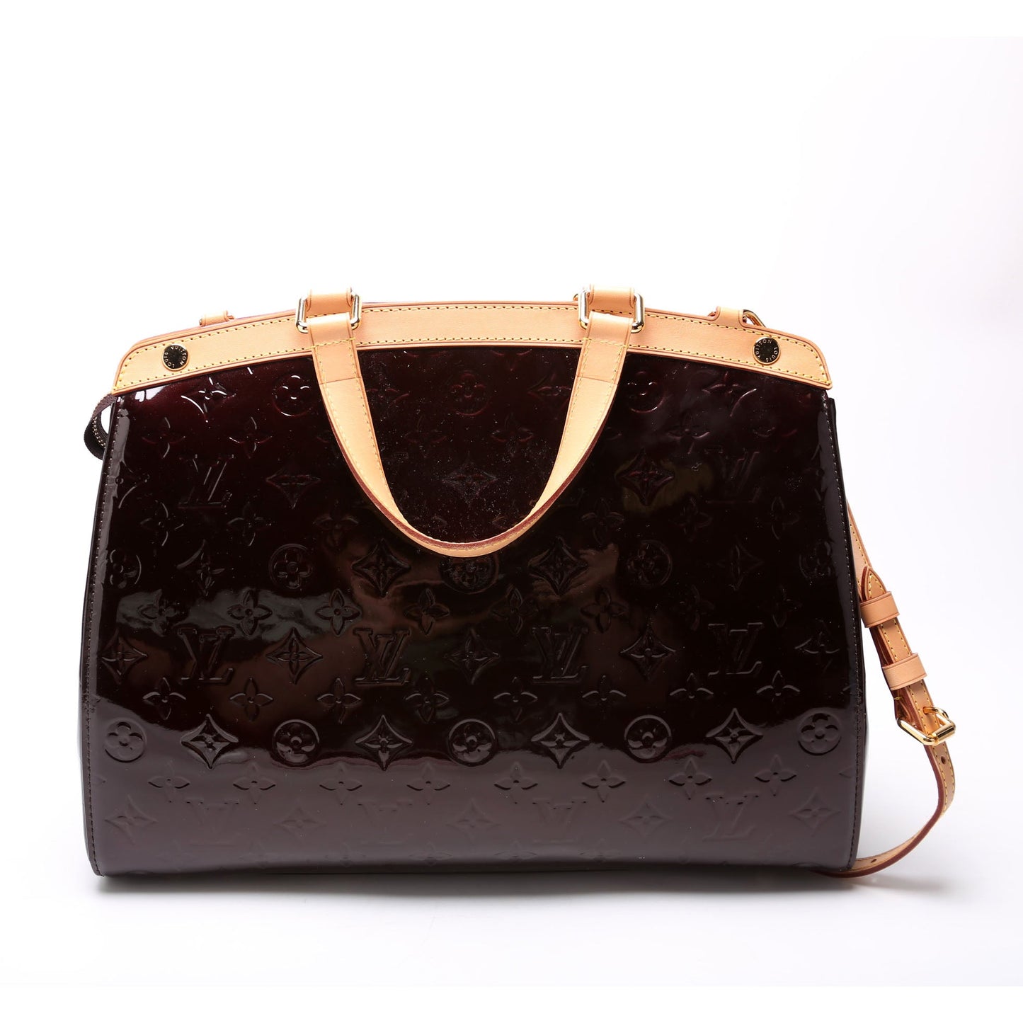 Louis Vuitton Brea GM Vernis Burgundy