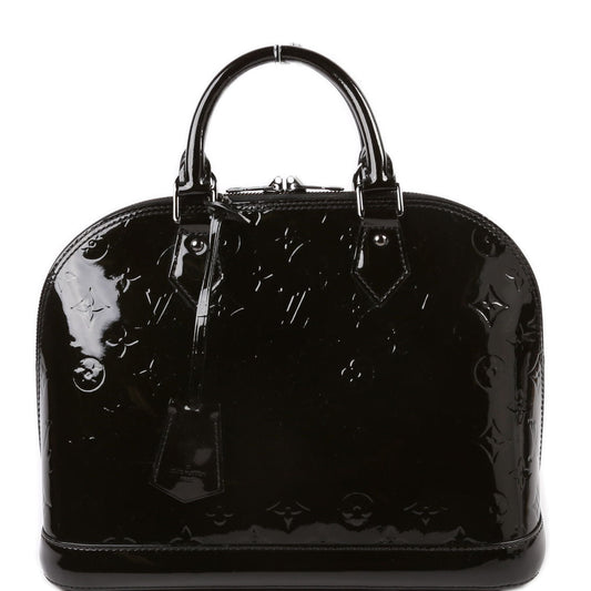 Louis Vuitton Alma PM Vernis Black
