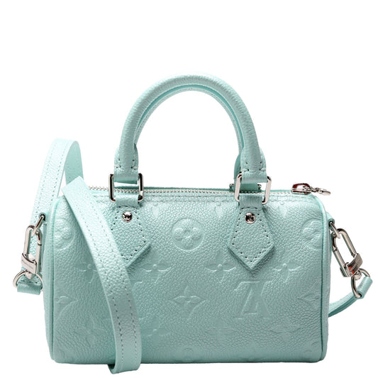 Louis Vuitton Nano Speedy Empreinte Blue