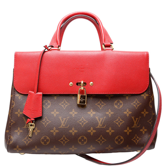 Louis Vuitton Venus Satchel Monogram Red