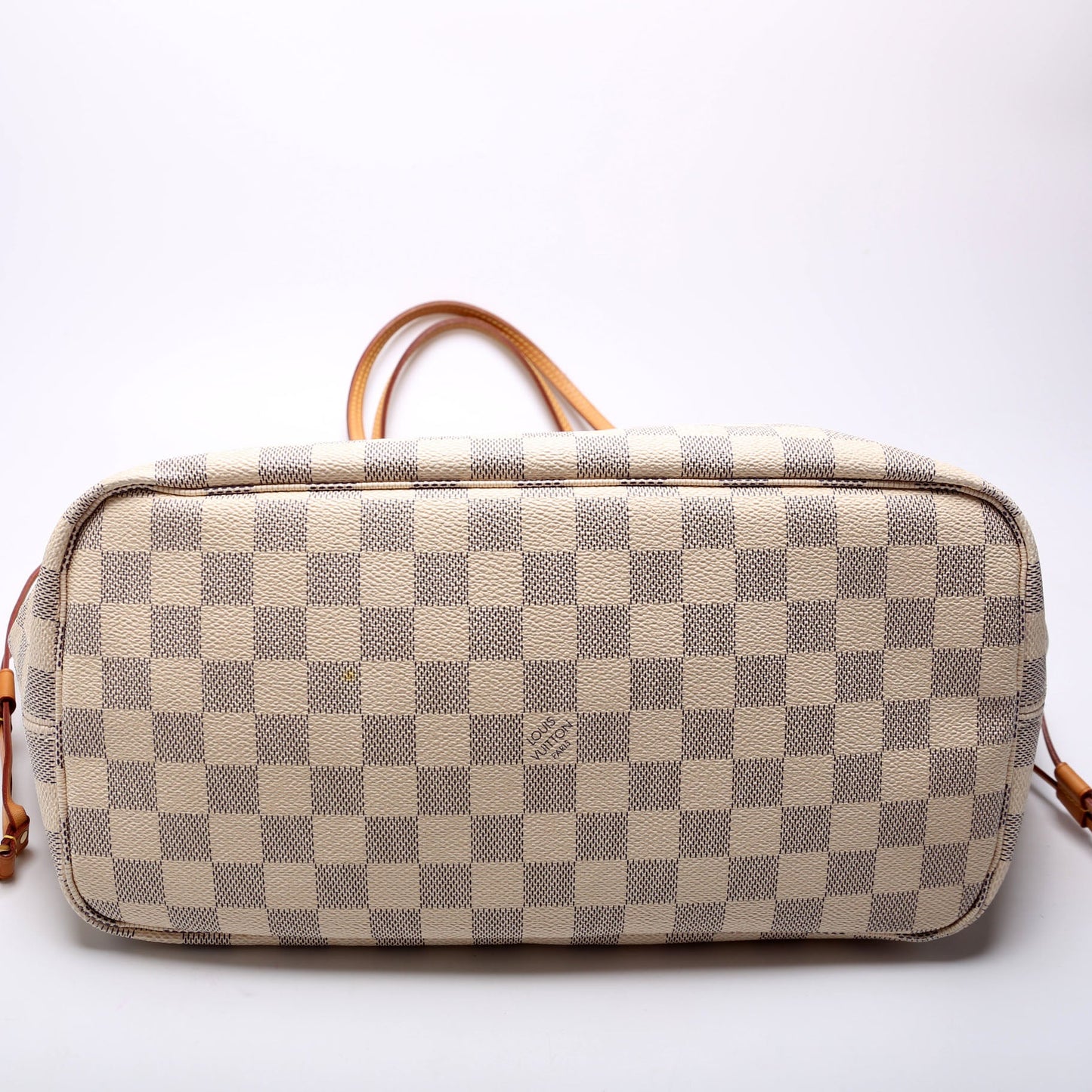 Louis Vuitton Neverfull MM W/ Wallet Damier Azur