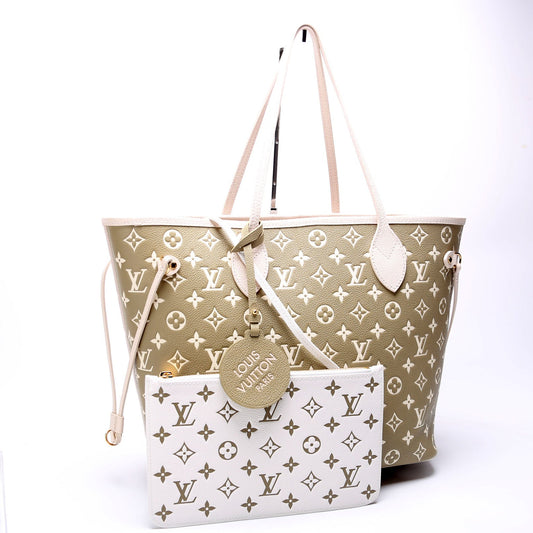 Louis Vuitton Neverfull W/Wallet Spring In The City Empreinte