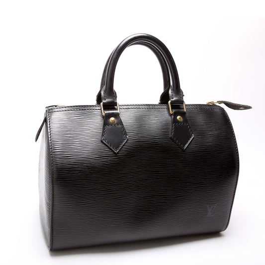 Louis Vuitton Speedy 25 Epi Black