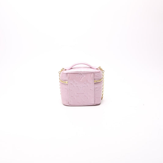 Louis Vuitton Micro Vanity Empreinte Pink