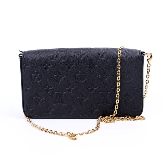 Louis Vuitton Pochette Felicie Empreinte Black