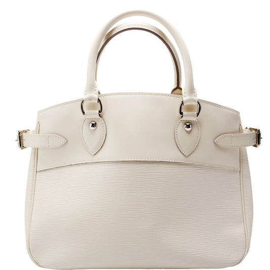 Louis Vuitton Passy PM Epi White