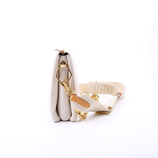 Louis Vuitton Coussin PM Lambskin White