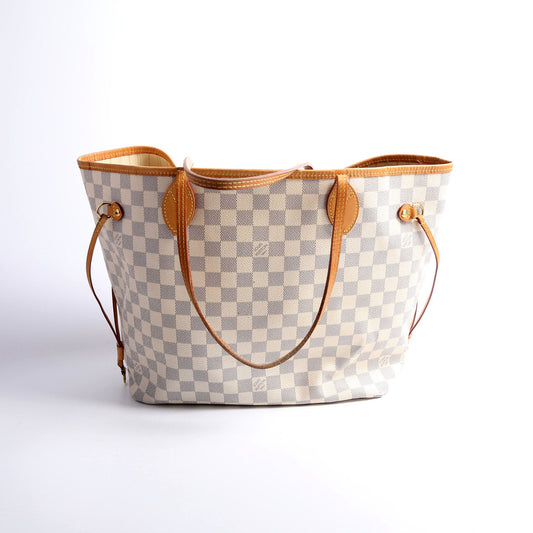 Louis Vuitton Neverfull MM Damier Azur Blue