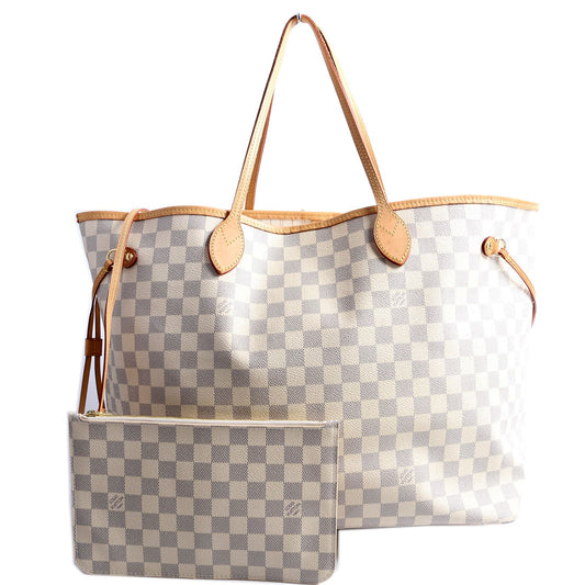 Louis Vuitton Neverfull With Wallet GM Azur