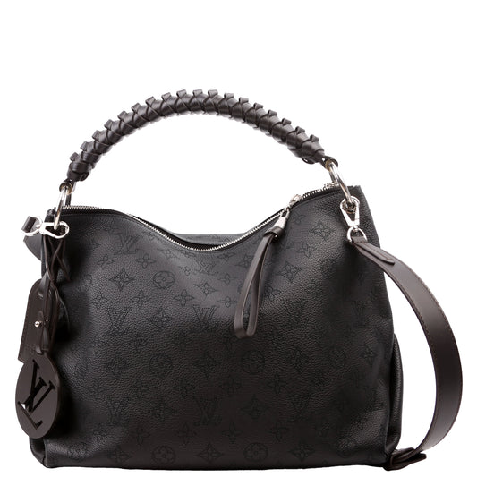 Louis Vuitton Beaubourg Hobo MM Mahina Black