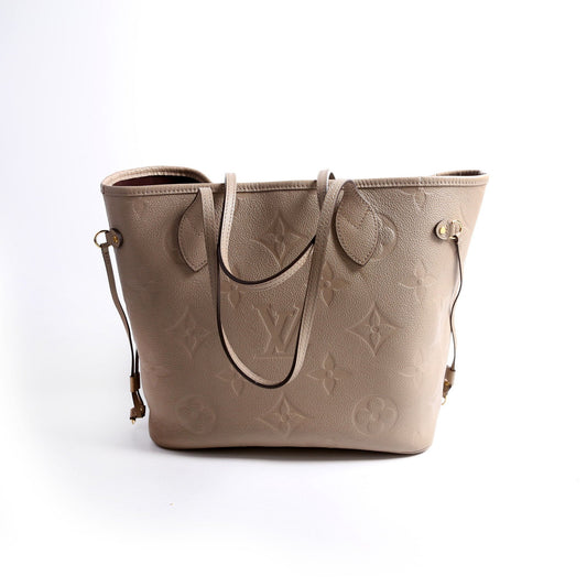 Louis Vuitton Neverfull MM Empreinte Turtledove