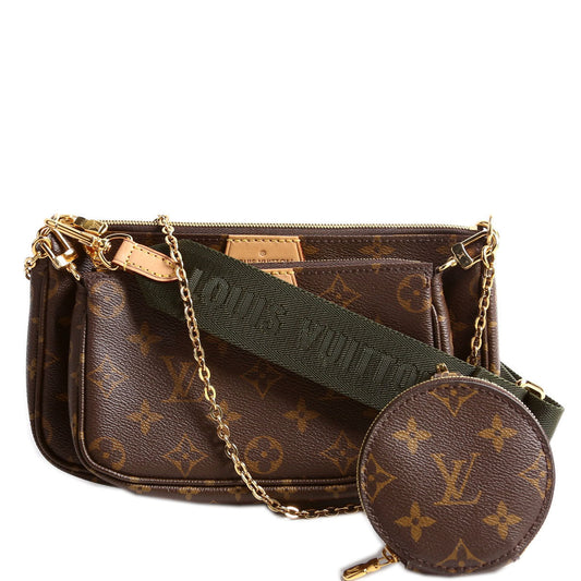 Louis Vuitton Multi Pochette Monogram Green