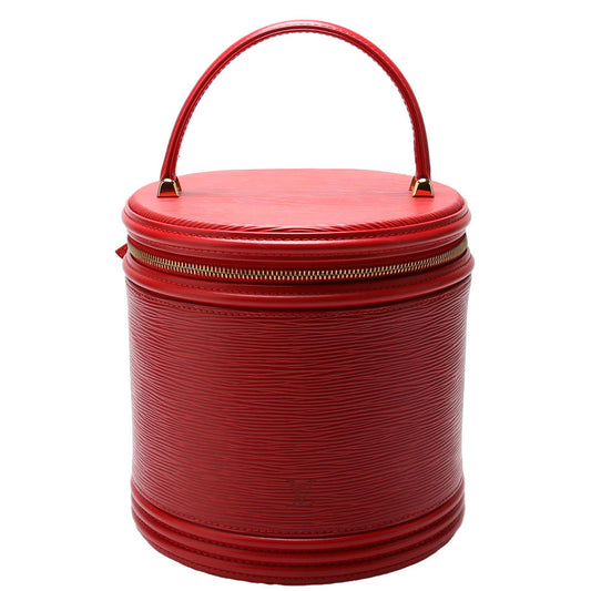 Louis Vuitton Cannes Vanity Case Epi Red