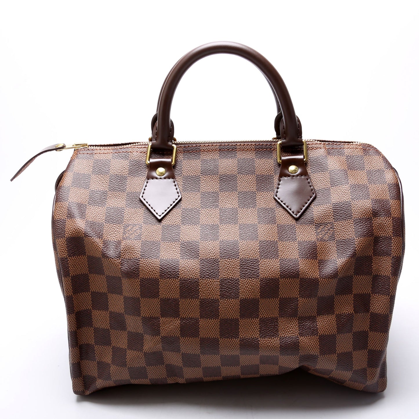 Louis Vuitton Speedy 30 Damier Ebene Red