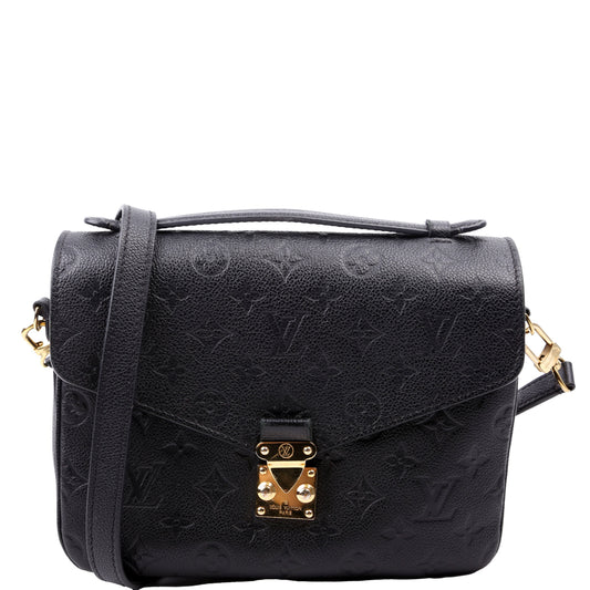Louis Vuitton Pochette Metis Empreinte Black