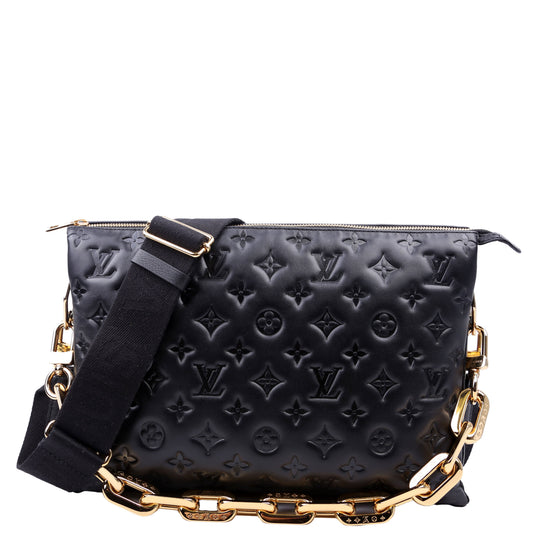 Louis Vuitton Coussin MM NV Lambskin Black